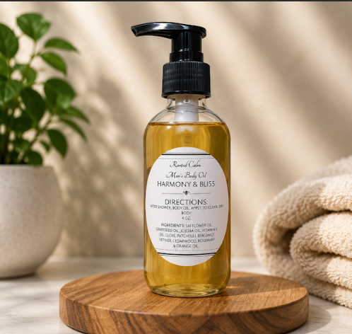 Rooted Calm Body Oil